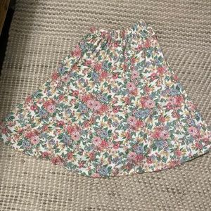 Bogo 50% off Beautiful Floral Skirt-calf length